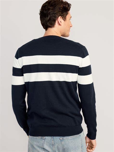 Striped Crew-Neck Sweater for Men | Old Navy