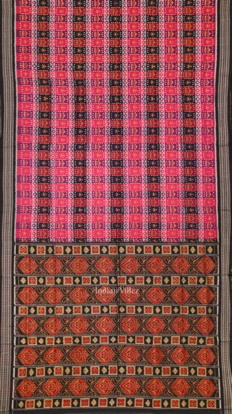 Multicolor Odisha Ikat Sambalpuri Pure Cotton Ikat Saree – IndianVillèz