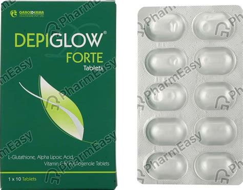 Buy Depiglow Forte Strip Of 10 Tablets Online at Flat 15% OFF | PharmEasy