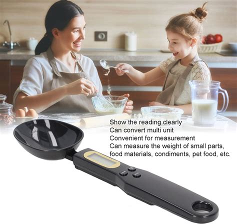 Buy Digital Spoon Scale 0.1 to 500 Grams 30ml ABS Food Scale Spoon with ...