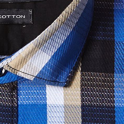 Buy Dennison Men's Formal Shirt (SS-16-404_44_Blue) at Amazon.in