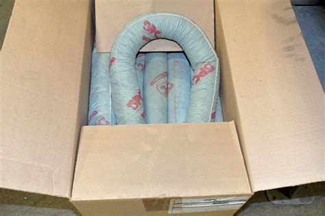 Lot-Floor Dry Absorbent Socks in (1) Box on Floor Under (1) Bench