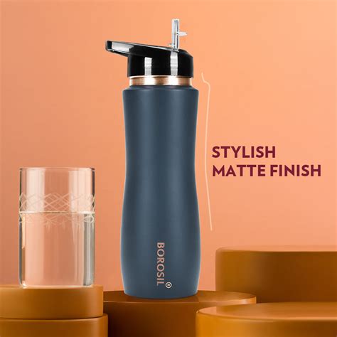 Borosil Sipper Copper Bottle Grey 750 ml at Best Price Online in India ...