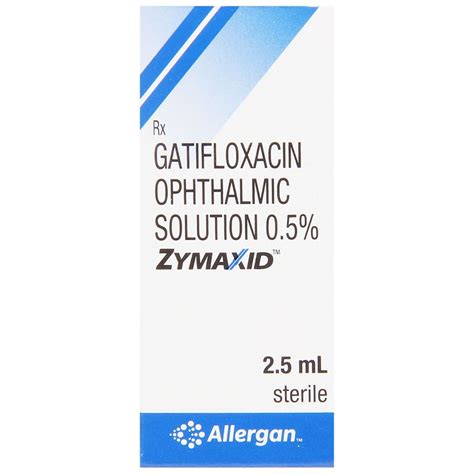 Zymaxid Eye Drops | Uses, Side Effects, Price | Apollo Pharmacy