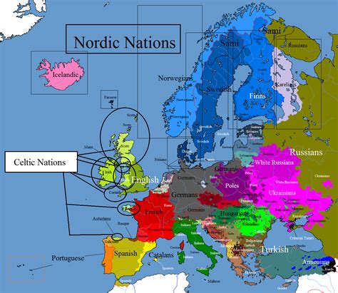 Europe Ethnic Map 的图像结果