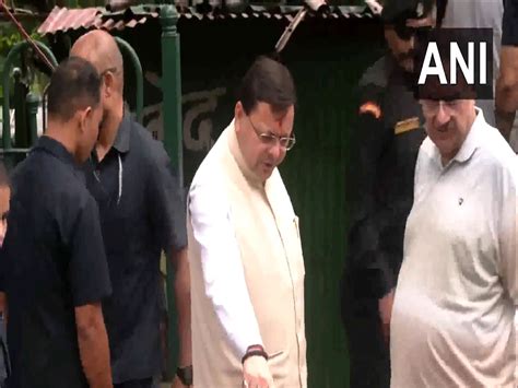 Uttarakhand CM Dhami inspects disaster-affected areas of Raipur and ...