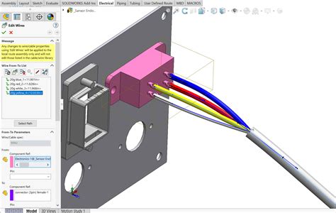 SolidWorks Cable Design 的图像结果