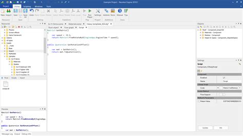 C# Scripting Tutorial 的图像结果