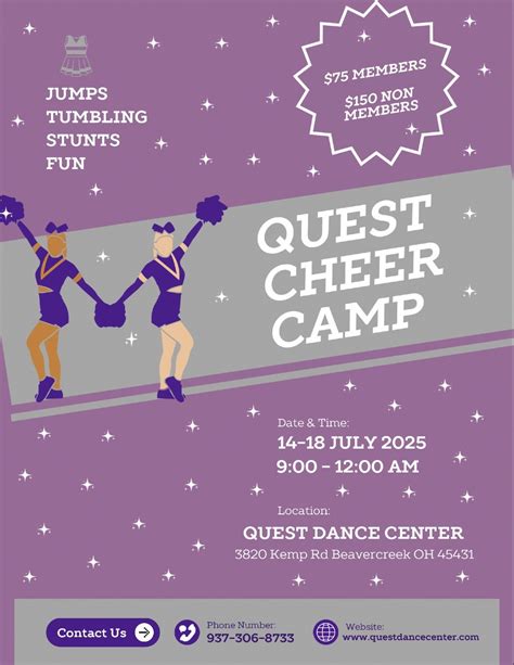 Quest Cheer Camp , Quest Gymnastics And Extreme Sports Center, Kemp ...