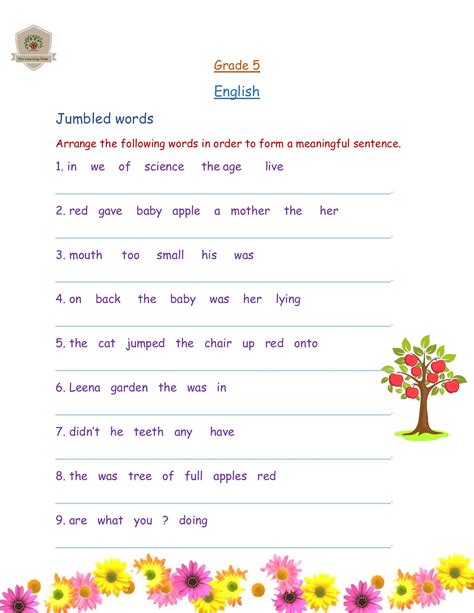 Grade 5 English Lessons 的图像结果