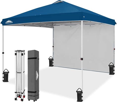 Amazon.com : EAGLE PEAK Pop Up Canopy Tent with 1 Sidewall, Easy Setup ...