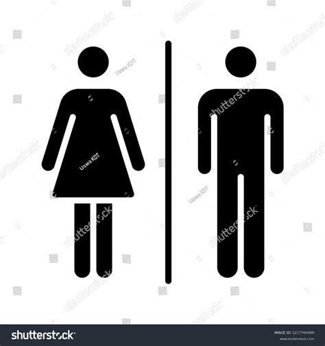 Restroom Sign Vector 的图像结果