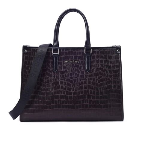 Buy Voyage Large Brown Tote Bag | Lino Perros