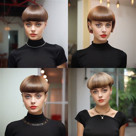 50 classic and Retro Bowl Cut Women For 2024