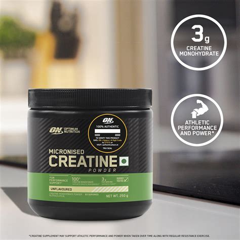 Micronised Creatine Powder | Unflavoured | 250 g