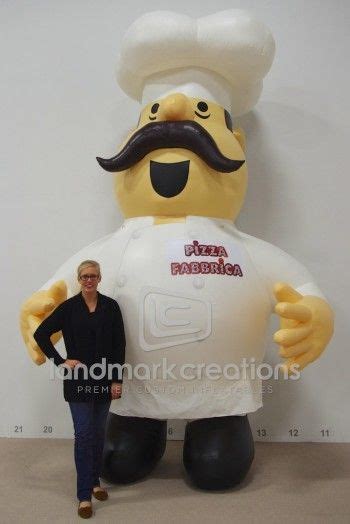 Image result for Inflatable Pizza Chef