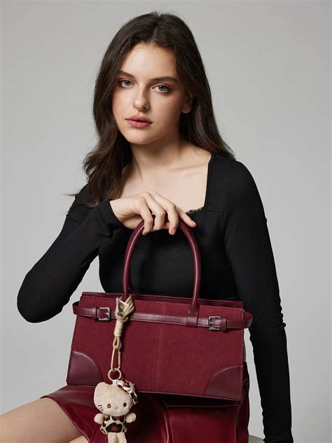 Solid Bucket Shoulder Bag | Savana | Bestsellers