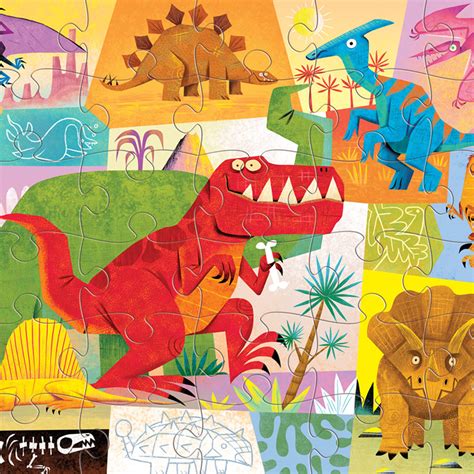 Dinosaur | 36pc Floor Puzzle | Crocodile Creek – Playdreamers