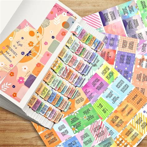 Gomigle Laminated Color-Coded Index Tabs for DSM-5 - 80 tabs India | Ubuy