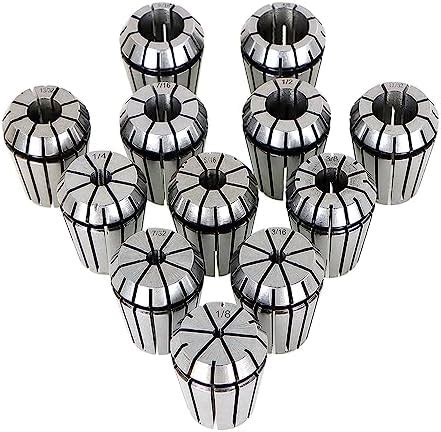 ER25 Spring Collet Set - 12 Pcs ER-25 Collet Chuck for CNC Milling ...