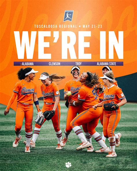 Clemson Softball Selected To First NCAA Tournament – Clemson Tigers ...