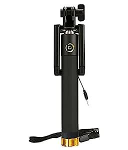 SAT Black Selfie Stick Selfie Stick For panasonic eluga icon : Amazon ...