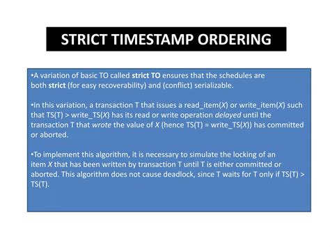 Image result for Timestamp Ordering Protocol
