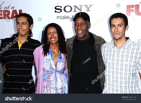 Danny Glover Wife Eliane Cavalleiro Her Stock Photo 102901376 ...
