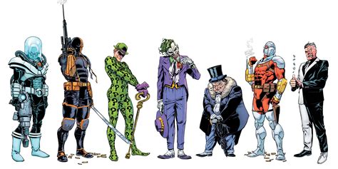 [Artwork] Batman Rogues Gallery by Brad Walker : DCcomics