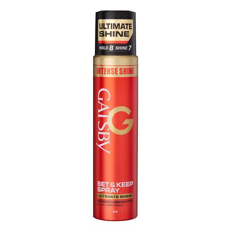 Buy Gatsby Set & Keep Hair Spray - Ultimate Shine, 250ml | Maximum Hold ...
