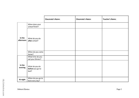 Routine Interview Worksheet 的图像结果