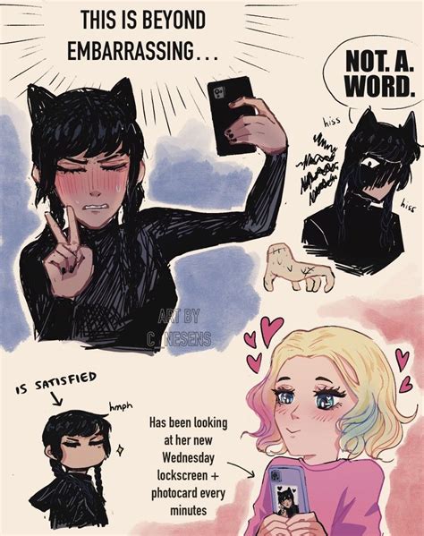 Wenclair - Wednesday 4/4 | Família addams, Wandinha, Wandinha addams