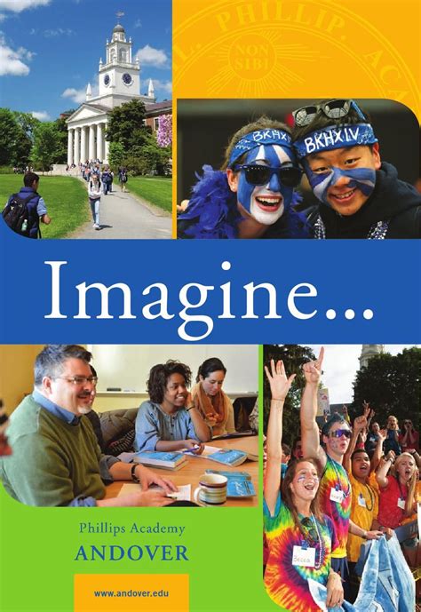 Phillips Academy Viewbook | Academy, School admissions, Andover