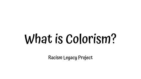 Image result for Colorism Simple Definition