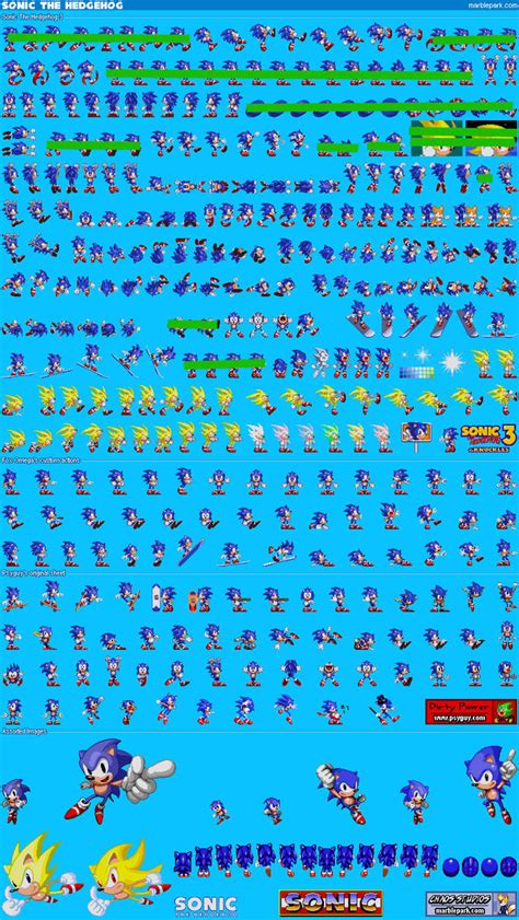 Sonic 3 Sprites by ClutchIsHappyPlz on DeviantArt