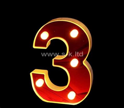 Image result for LED Number Sign