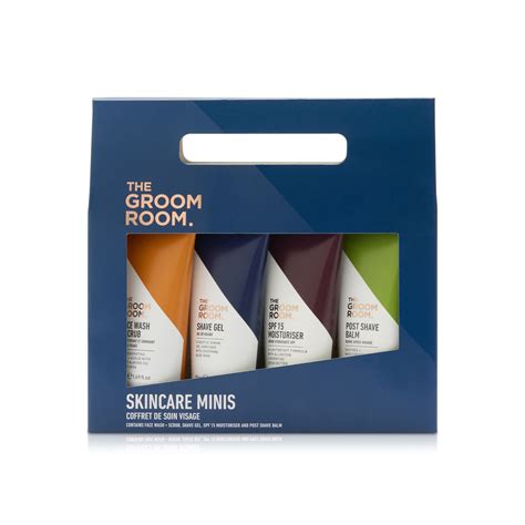 The Groom Room men's skincare minis gift set - Spinneys UAE