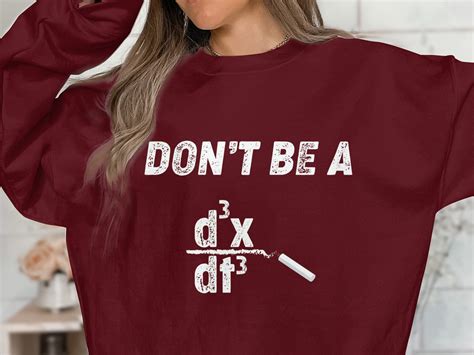 Funny Math T-shirt, Don't Be A Problem, Science Humor Tee, Math Geek ...