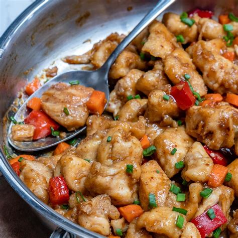 This Healthier Sweet & Spicy Chicken is Great for Clean Eating Meal ...