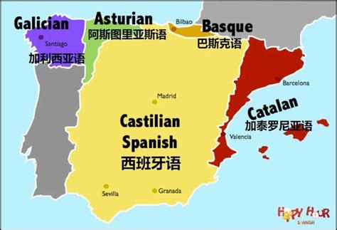 西班牙政治和行政区划地图图库矢量图作者：© Furian 167143876