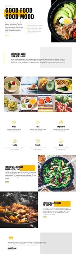 Image result for CSS Food Menu Design
