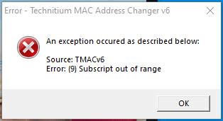 Runtime Error 9 Subscript Out of Range 的图像结果