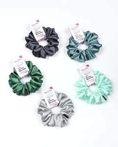 Pelly Kelly Satin Scrunchies Hair Bands for Women | No-Damage Elastic ...