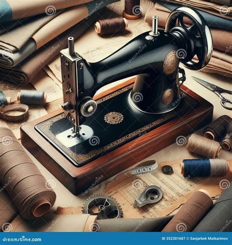 Vintage Sewing Machine 的图像结果