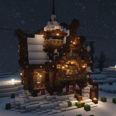 Image result for Christmas Builds Minecraft Tutorial