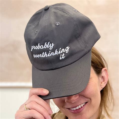 Probably Overthinking Cap – Solesmith