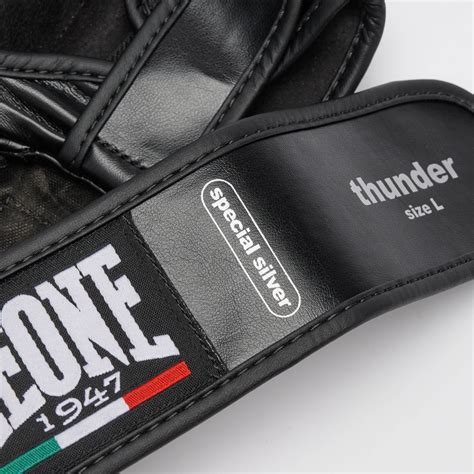 GUANTI MMA THUNDER GP101 nero | Acquista su Leone 1947 Shop Ufficiale