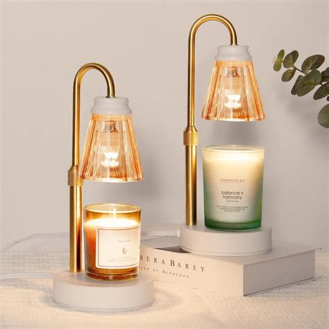 Amazon.com: ULG 2-Pack Candle Warmer Lamp with Dimmer, Lamp Candle ...
