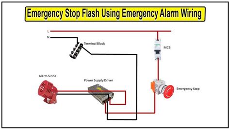 Image result for Emergency Stop Switch Connection