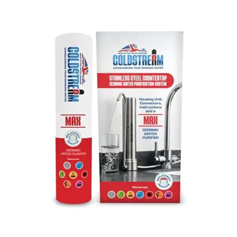 Coldstream Stainless Steel Water Filter for Sink - Fast Flow Water ...